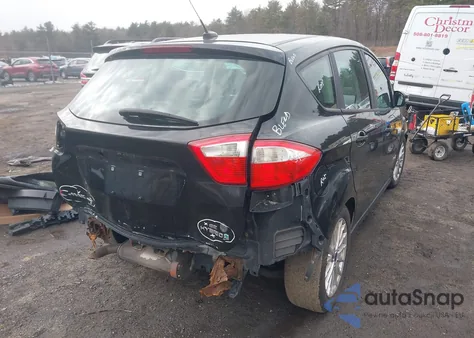 2013 Ford C-Max Hybrid Se из США, поврежденный, VIN 1FADP5AU3DL512504